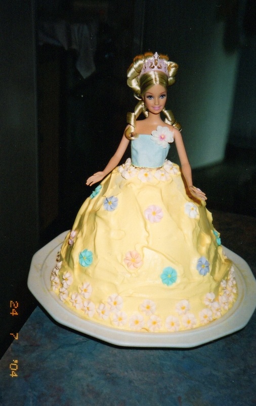 Barbie Cake, Princess Doll Cake