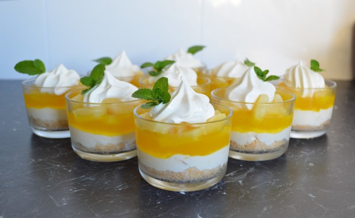 Pineapple Jelly Cheesecake - What's Cooking Ella